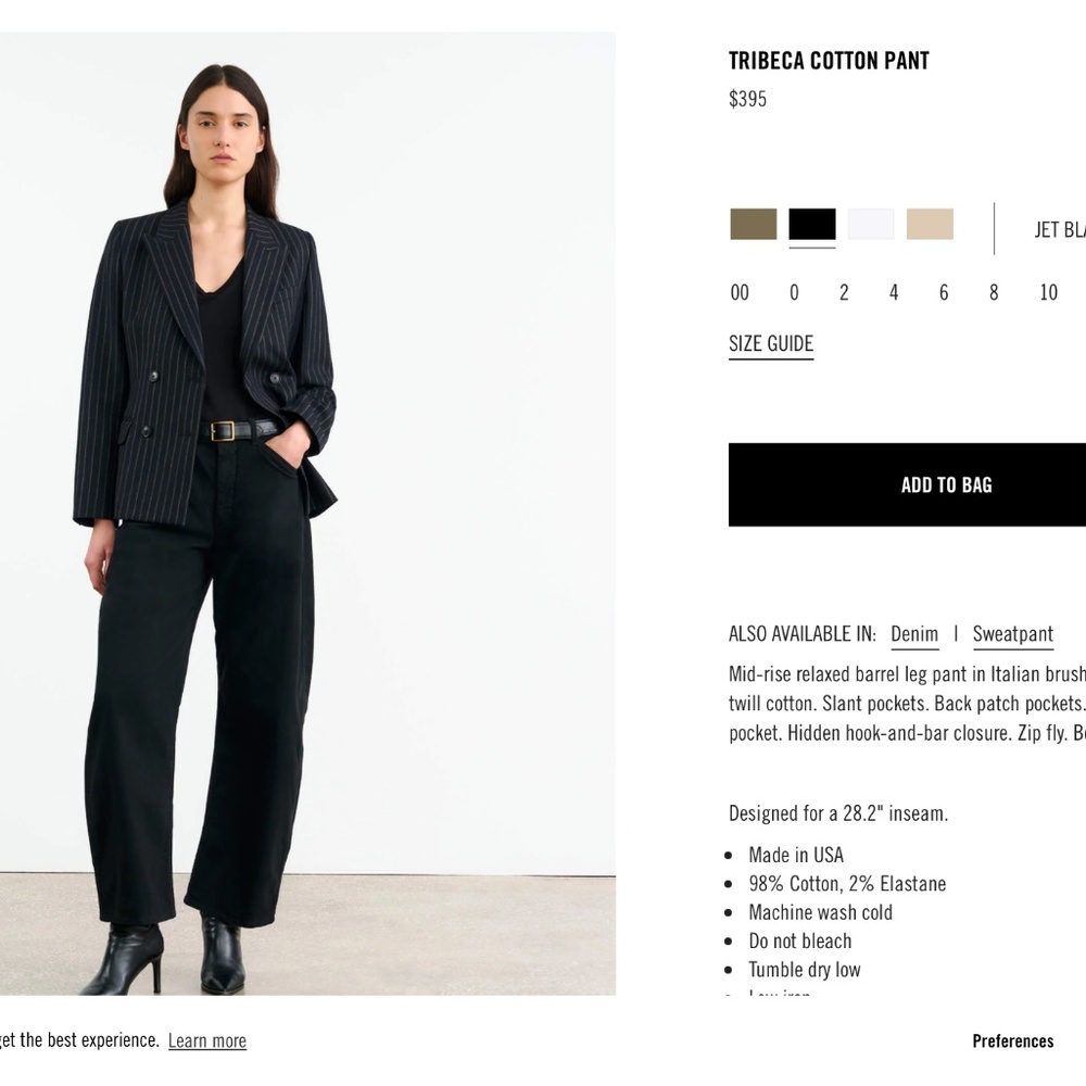 Nili Lotan Tribeca Pants
